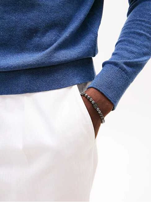 Tommy Hilfiger Apyrankė su juodais karoliukais TH85 karoliukai 2790625