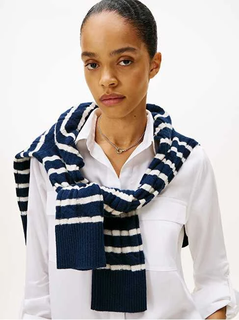 Tommy Hilfiger Dvispalvis prabangus moteriškas vėrinys „Jūrinis mazgas“ 2780989