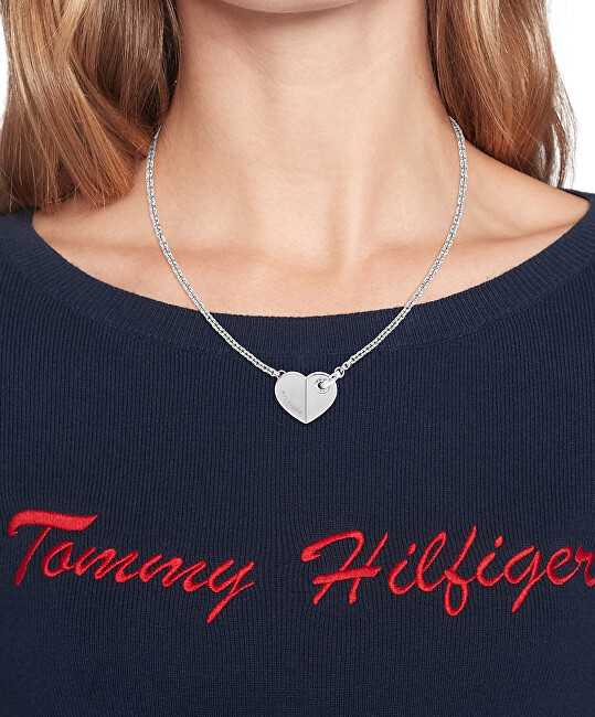 Tommy Hilfiger „Bold Hearts Charming“ plieno karoliai 2780926