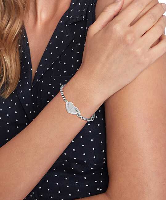 Tommy Hilfiger Žavi plieninė apyrankė su širdele Bold Heart 2780928