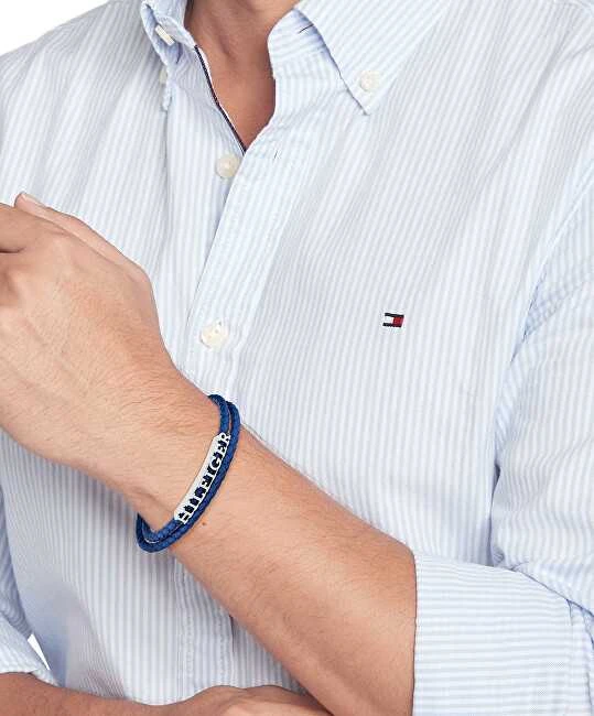 Tommy Hilfiger Madinga dviguba odinė apyrankė vyrams 2790588