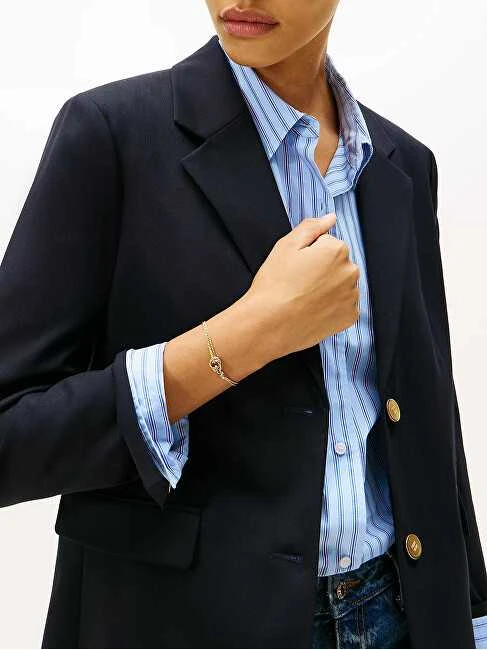 Tommy Hilfiger Auksuota plieninė moteriška apyrankė „Nautical Knot“ 2780991