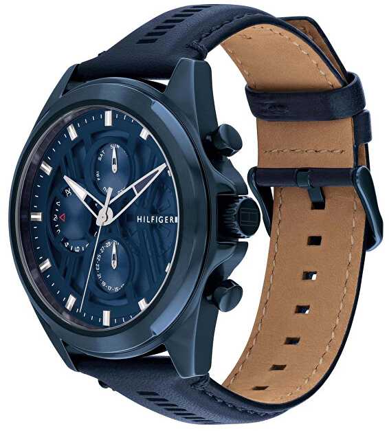 Laikrodis TOMMY HILFIGER 1710655. Kvarcas, Spalva mėlyna. Žmogus.