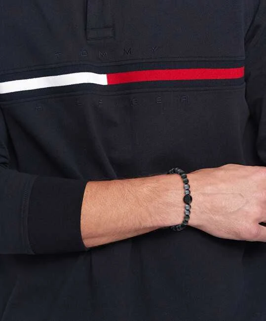 Tommy Hilfiger Apyrankė su juodais karoliukais TH85 karoliukai 2790625