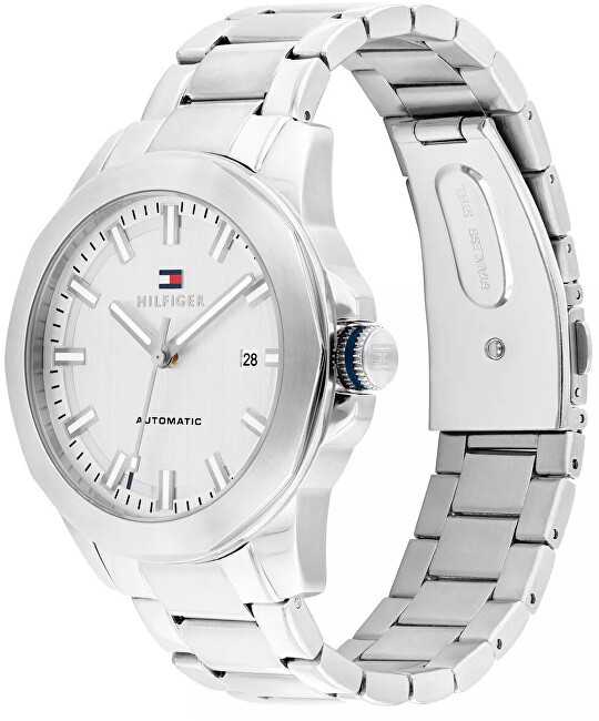 Laikrodis TOMMY HILFIGER 1710695. Automatinis, Balta Spalv. Vyriški.