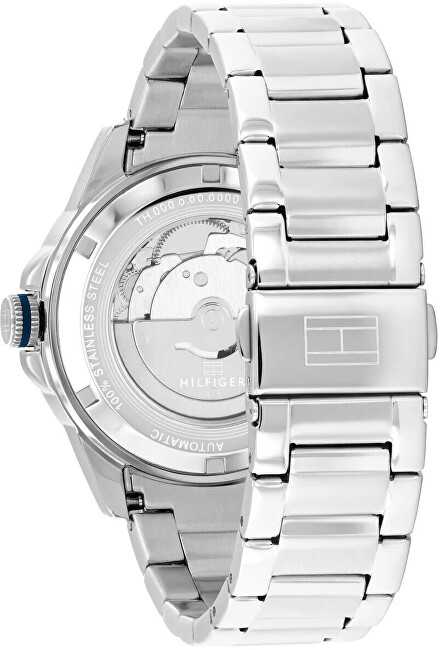 Laikrodis TOMMY HILFIGER 1710695. Automatinis, Balta Spalv. Vyriški.