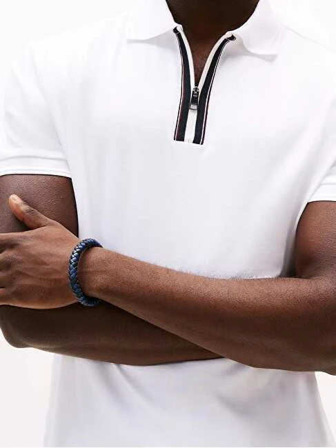Tommy Hilfiger Madinga odinė vyriška apyrankė Tyson 2790634