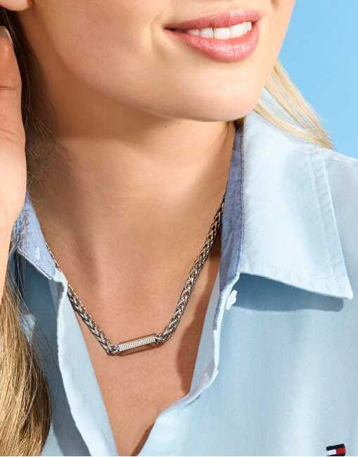 TOMMY HILFIGER papuošalai 2780873. Kaklo papuošalas, spalvota auksinė. Moterims.