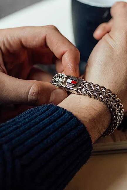 Tommy Hilfiger Masyvi vyriška plieninė apyrankė 2790245