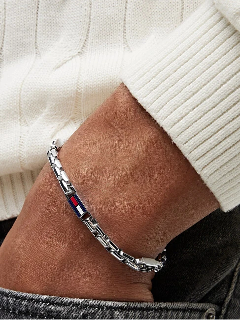 Tommy Hilfiger Modern steel bracelet 3D Flag Metal 2790674