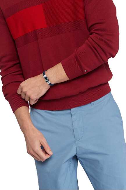 TOMMY HILFIGER Papuošalai 2790443. Kaklo papuošalas, spalva mėlyna. Vyras.