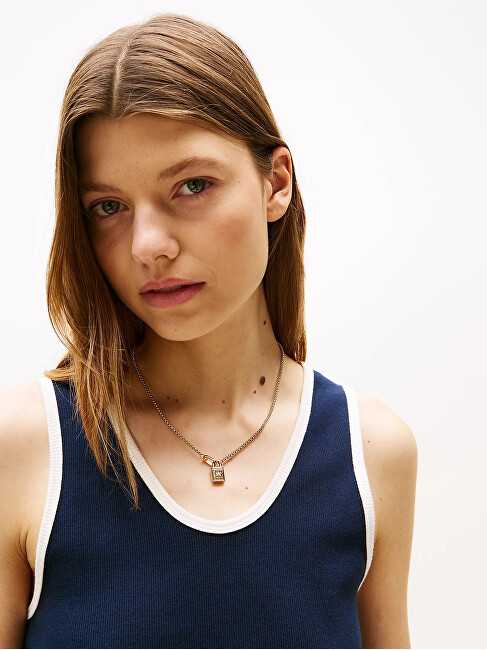 TOMMY HILFIGER papuošalai 2780941. Kaklo papuošalas, spalvota auksinė. Moterims.