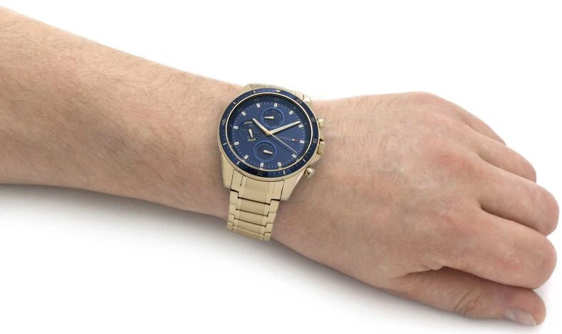 Laikrodis TOMMY HILFIGER PARKER MEN'S WATCH 1791834 (zf052b) + BOX