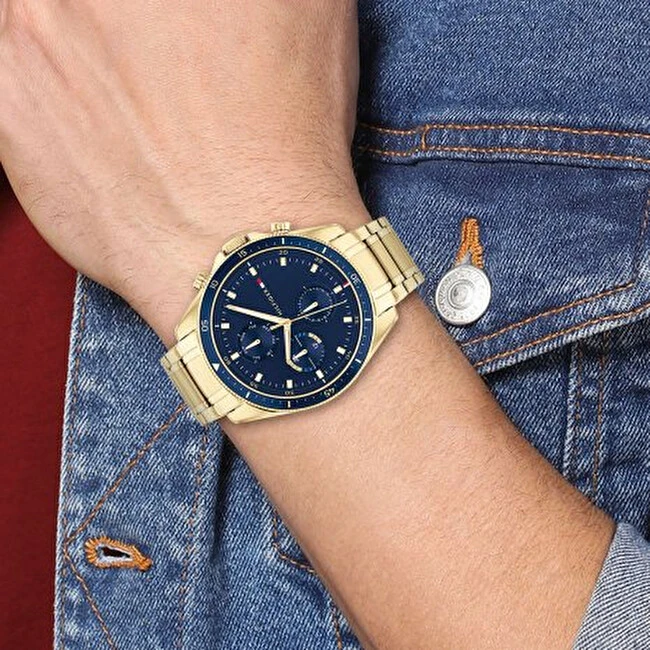 Laikrodis TOMMY HILFIGER PARKER MEN'S WATCH 1791834 (zf052b) + BOX