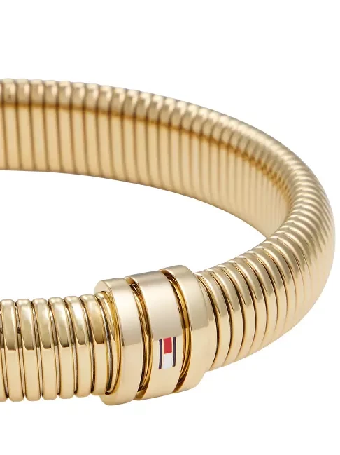Tommy Hilfiger Žaisminga paauksuota moteriška apyrankė Tamprios apyrankės 2780995