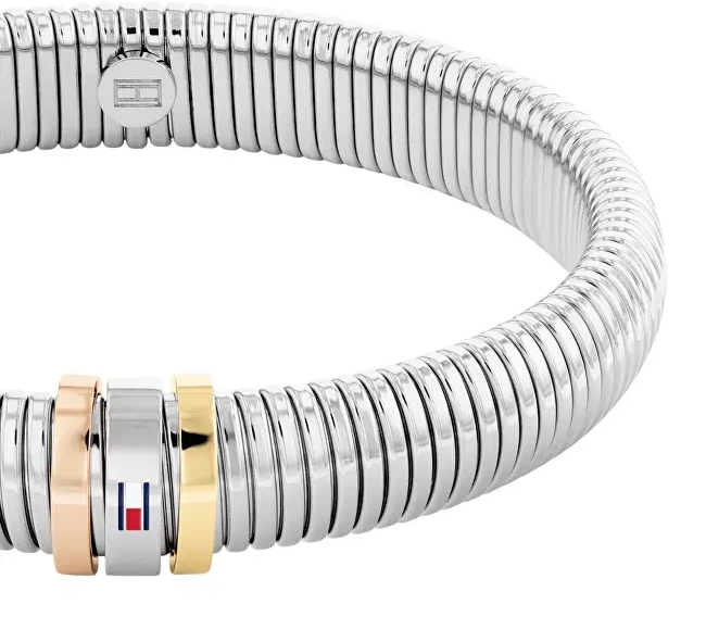 Tommy Hilfiger Žaisminga plieninė apyrankė moterims Tamprios apyrankės 2780994