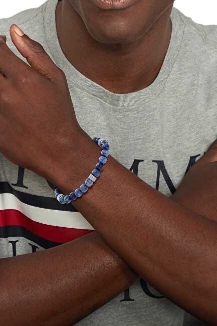 Tommy Hilfiger Sodalito karoliukų apyrankė Karoliukai 2790711