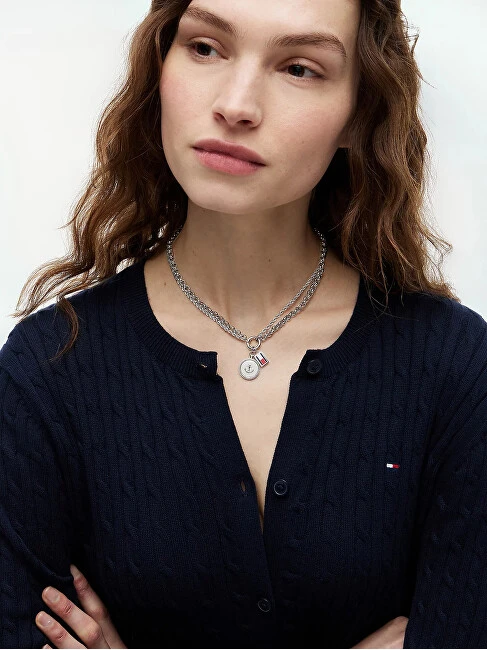 Tommy Hilfiger Stulbinantis jūrinių pakabukų dvigubas vėrinys 2781023