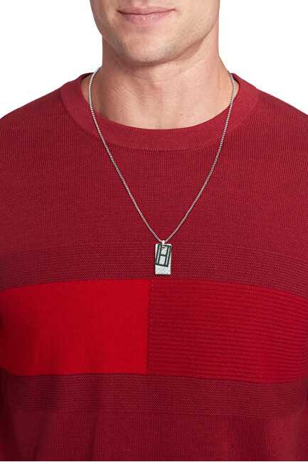 TOMMY HILFIGER Papuošalai 2790451. Kaklo papuošalas, spalva: rutulys. Vyriškas.