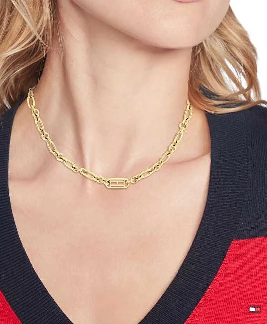 TOMMY HILFIGER papuošalai 2780973. Kaklo papuošalas, spalvota auksinė. Moterims.