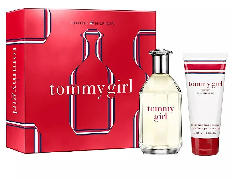 Tommy Hilfiger Tommy Girl EDT rinkinys moterims (EDT 100 ml + Losjonas kūnui 100 ml)