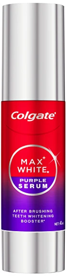 Colgate Max Baltas Violetinė Serum – dantų balinimo serumas 40 ml