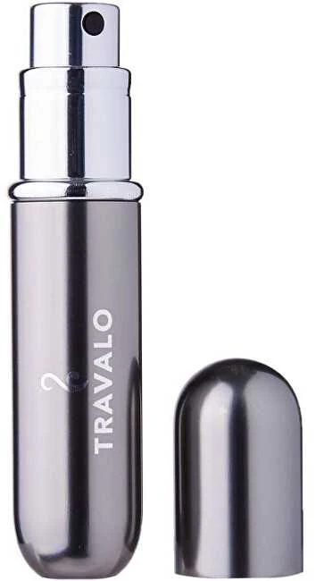 Travalo Classic HD Titanium pildomas kvepalų buteliukas (atomaizeris), 5 ml