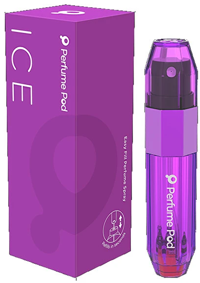 Travalo Perfume Pod Ice refillable perfume atomizer Violetinė 5 ml
