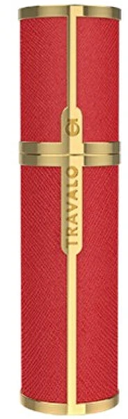 Travalo Milano Raudona pildomas kvepalų buteliukas (atomaizeris), 5 ml