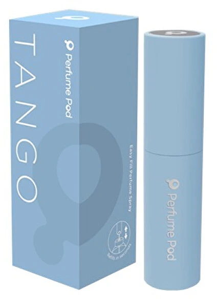 Travalo Perfume Pod Tango Sky Mėlyna pildomas kvepalų buteliukas (atomaizeris), 5 ml