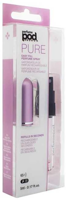 Travalo Perfume Pod Pure Rožinė pildomas kvepalų buteliukas (atomaizeris), 5 ml