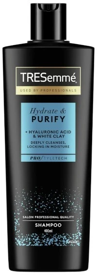TRESemmé Hydrate & Purify Šampūnas Šampūnas moterims, 400 ml