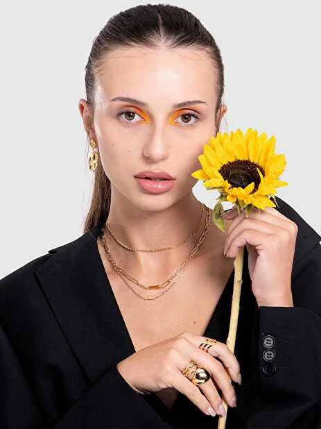 Troli Elegant triple steel ring