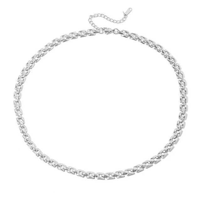Troli Elegantiškas moteriškų plieninių papuošalų rinkinys (kaklo papuošalas, apyrankė)