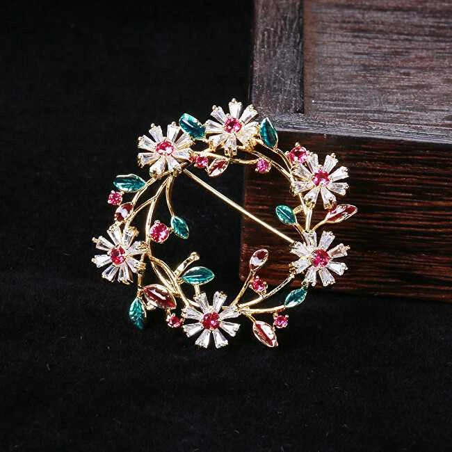 Troli Auksuota sagė Gėlių vainikas Auksas