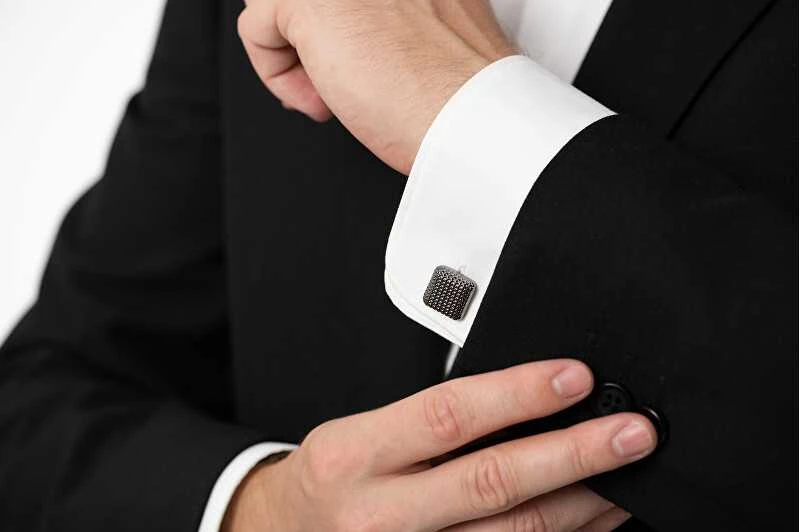 Troli Modern juodas cufflinks