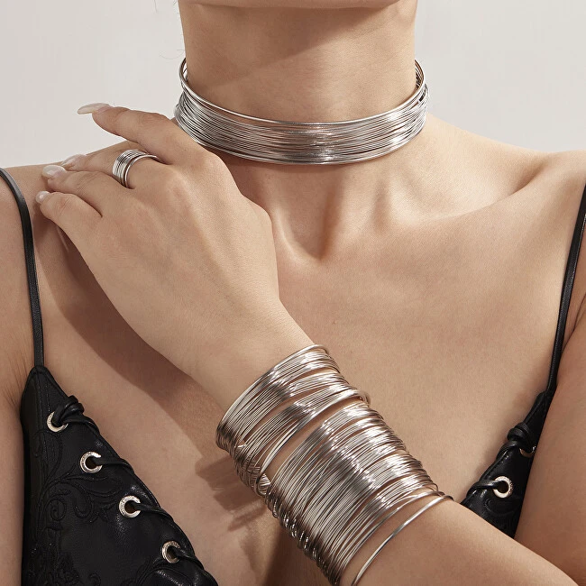 Troli Modern open ring made of steel