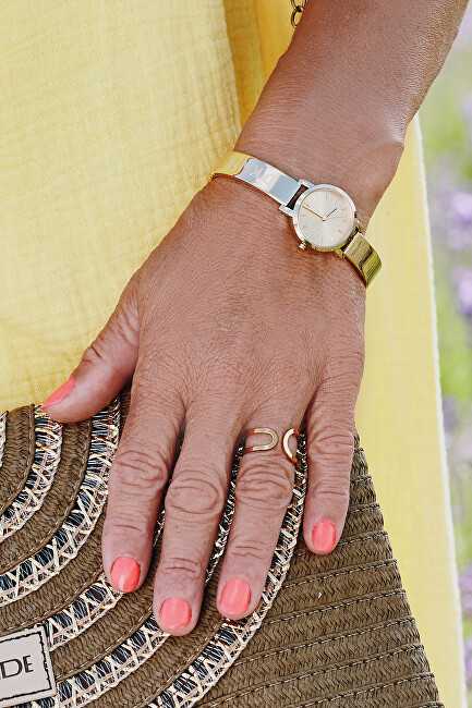 Troli Original juodas steel open ring