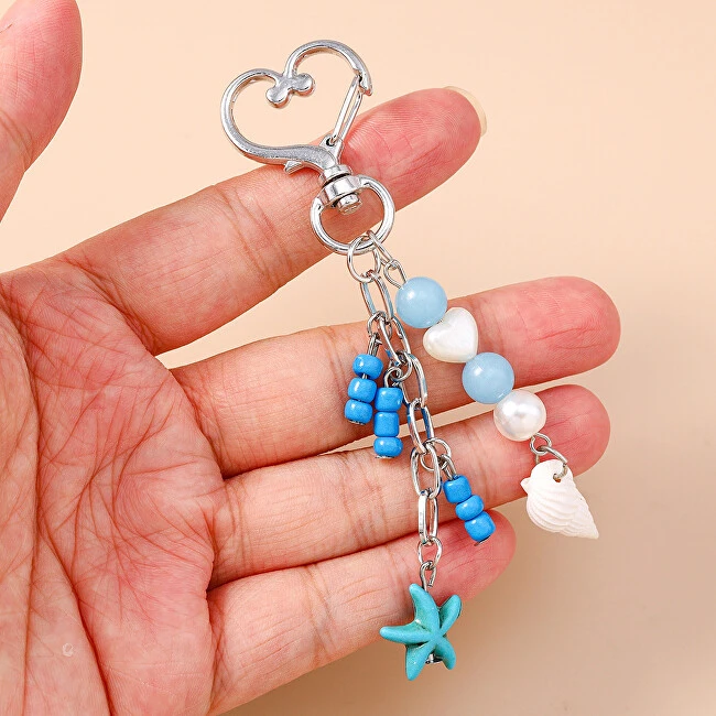 Troli Playful Shell and Starfish Handbag Charm