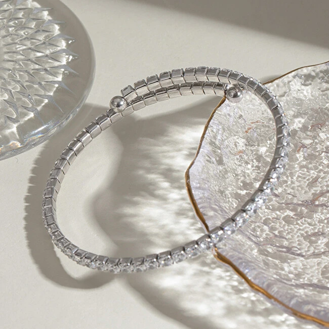 Troli Shiny adjustable bracelet made of sidabrinis steel