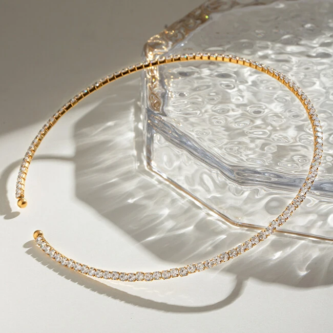 Troli Solid auksinis-plated pakabukas with clear zircons Gold
