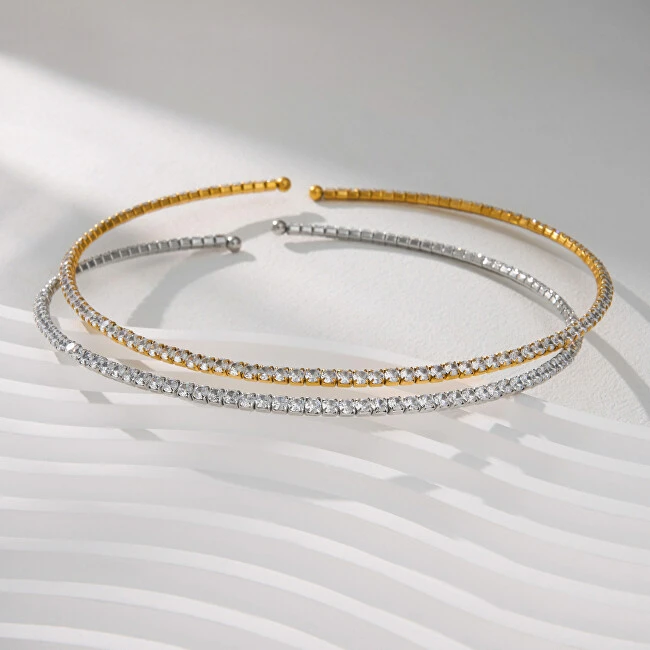 Troli Solid auksinis-plated pakabukas with clear zircons Gold