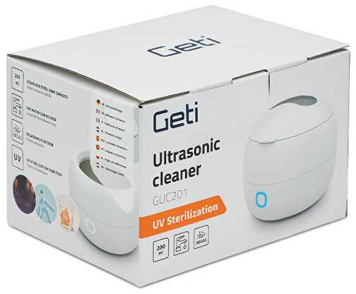 Troli Sterilizuojantis ultragarsinis papuošalų valiklis 200 ml Geti GUC 201