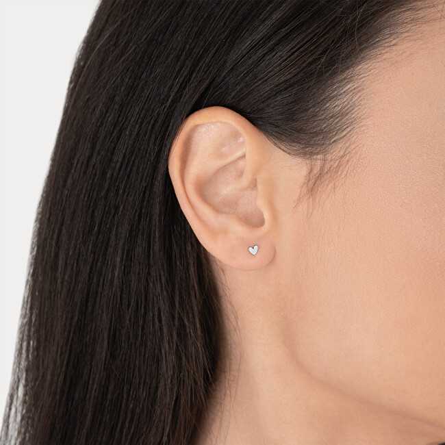 Troli Žavi plieninė labret Heart