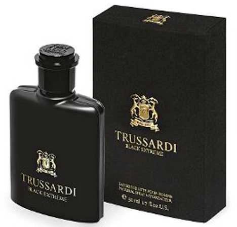 Trussardi Juodas Extreme EDT tualetinis vanduo vyrams, 50 ml