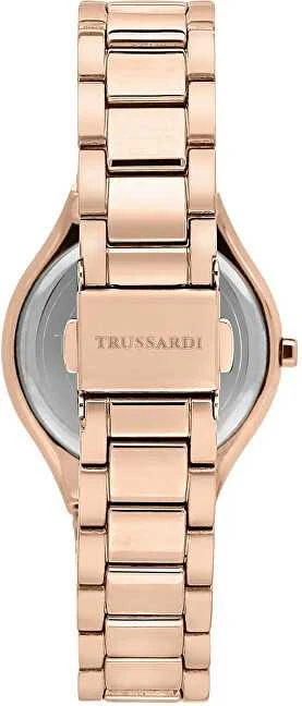 Laikrodis TRUSSARDI R2453157503. Kvarcinis, Balta Color. Moteriškas.