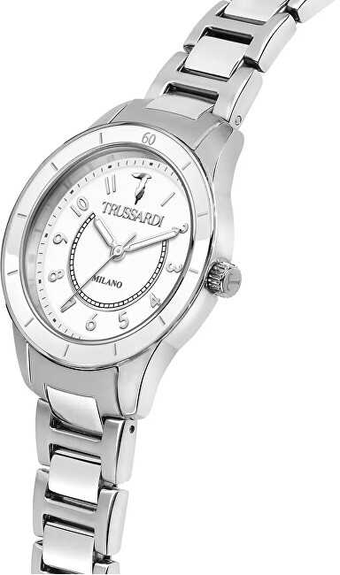 Laikrodis TRUSSARDI R2453151502. Kvarcinis, Balta Color. Moteriškas.