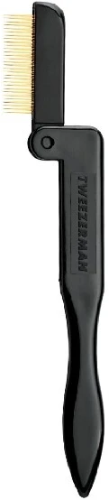 Tweezerman Gold blakstienų šukavimo šukos (Folding Lash Šukos)
