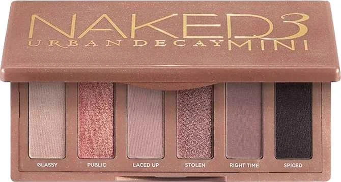 Urban Decay Naked3 Mini Eyeshadow Palette Akių šešėliai