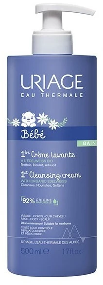 Uriage Bébé 1st Cleansing Kreminis Shower Kreminis